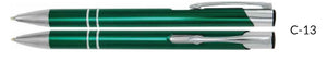 Cosmo C-13 Dunkelgrün Kugelschreiber mit Wunschgravur