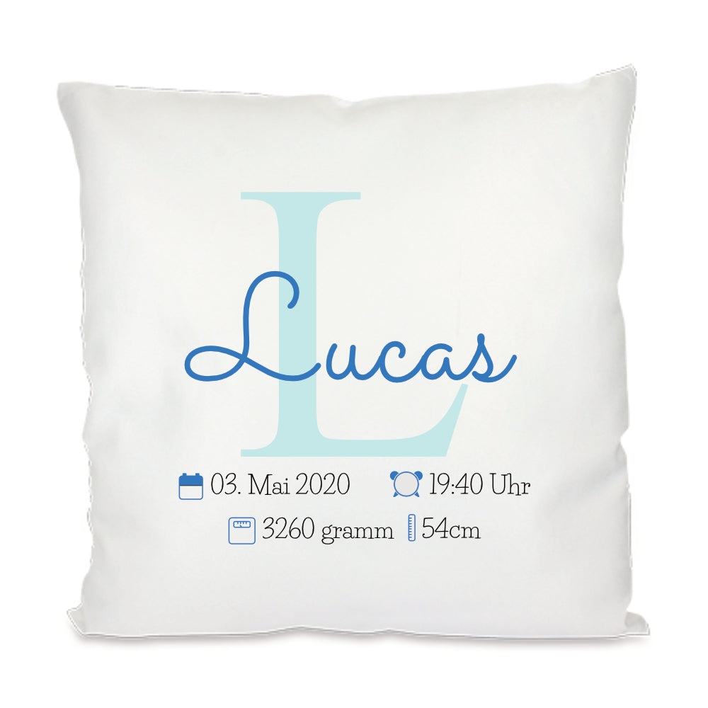 Personalisiertes Anti-Stress Kissen 40x40 Cm – Mit Spruch & Namen, Gelb, Lustiges Geschenk