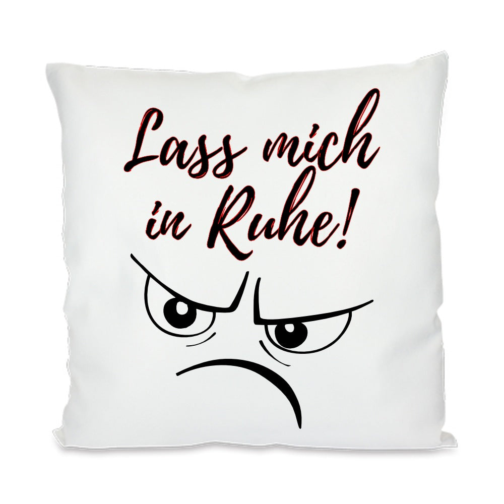 Komm kuscheln / Lass mich in Ruhe! - Wendekissen (2-seitig bedruckt) 4