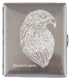 Bundle Zippo und Etui mit Adler und Name graviert