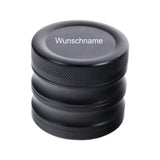 Grinder "Groove" schwarz 4er / Geschenke-Macher