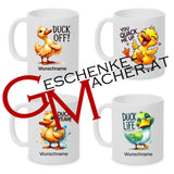 Funny Duck Tasse