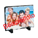 Schiefertafel bedruckt und personaliserbar mit eigenem Foto und Text