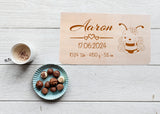 Erinnerungsbox Holzbox personalisiert mit Lasergravur