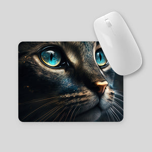 Katze mit Blauen Augen Mauspad