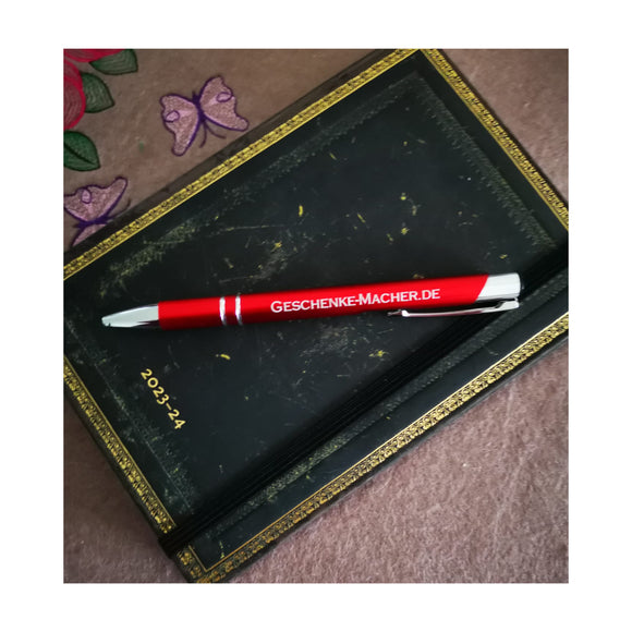 Cosmo C-06 Rot Kugelschreiber mit Wunschgravur