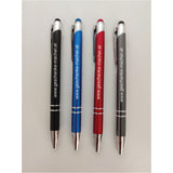 Metall Kugelschreiber Touchpen mit Wunschgravur