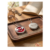 Aromatherapie Medaillon mit persönlicher Gravur