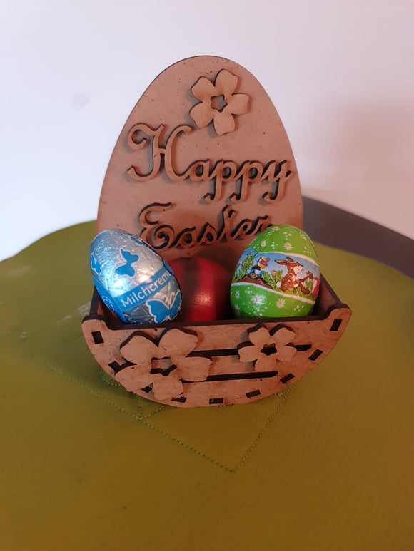 Kleines Osterkörbchen Happy Easter
