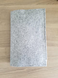 handmade Mutter Kindpasshülle aus Filz personalisiert