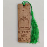 Lesezeichen aus Holz mit Gravur - verschiedene Motive zur Auswahl