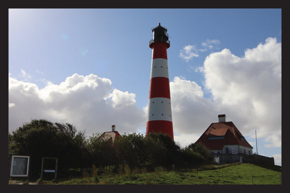Leuchtturm Westerheversand - Fussmatte