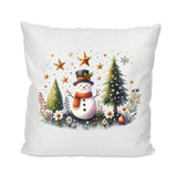 Kissen mit Schneemann 40x40cm mit Füllung