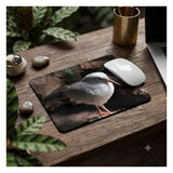 Mousepad mit Motiv Kagu Vogel bedruckt als schöne Geschenkidee