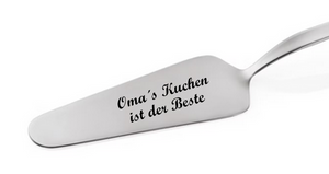 Tortenheber mit Gravur
