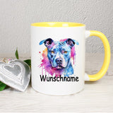 personalisierte Tasse mit Hundemotiv