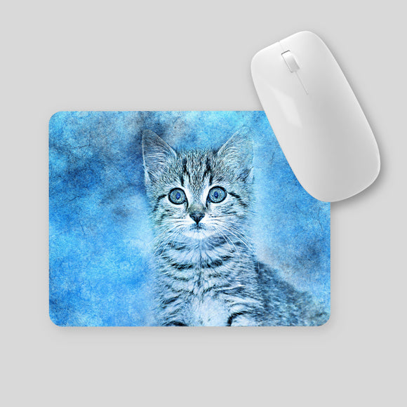 Tigerkatze Baby Mauspad