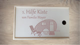 handmade Holzbox personalisiert mit Lasergravur 135 x 235 x 75mm