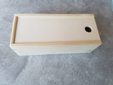 Holzbox mit Schiebedeckel  60x160x45mm