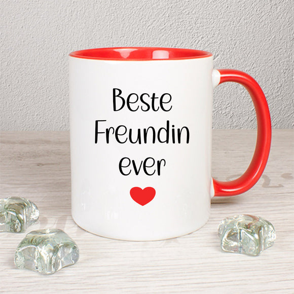 Beste Freundin ever Tasse