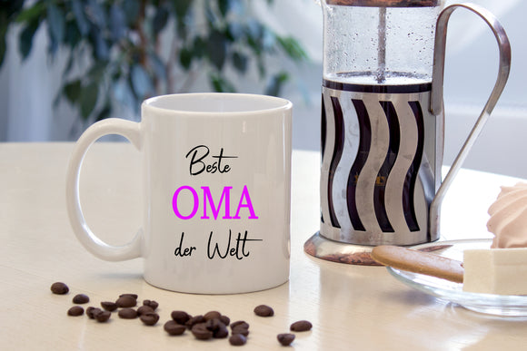 Beste Oma der Welt - Tasse