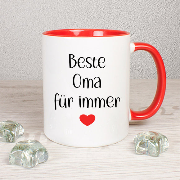 Beste Oma für immer Tasse