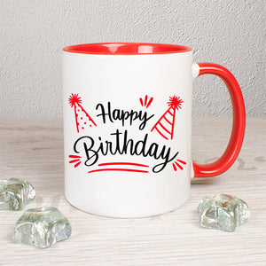 Happy Birthday Motiv 1 - Tasse