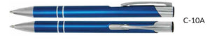 Cosmo C-10a Blau Kugelschreiber mit Wunschgravur
