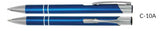 Cosmo C-10a Blau Kugelschreiber mit Wunschgravur