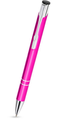 Cosmo C-26 Neonpink Kugelschreiber mit Wunschgravur