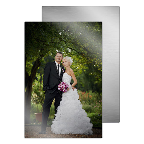 ChromaLuxe Alu-Fototafel weiß-glänzend, 400 x 600 x 1,15mm zum selber gestalten