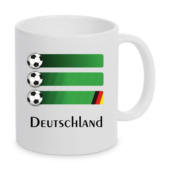 Deutschland Fußball Tasse