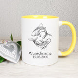Sternzeichen  - Tasse personalisierbar