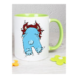 Kaffee Monster Tasse personalisierbar mit Name