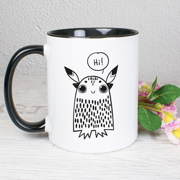 Hi - Nimm dir Zeit für die schönen Dinge des Lebens und genieße jeden Tag Tasse