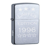 Zippo chrome gebürstet mit Gravur Limited Edition Name und Jahrgang