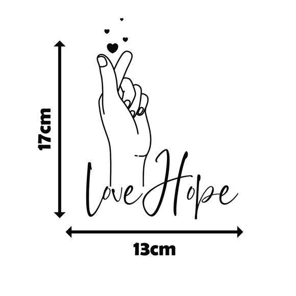 Love & Hope - Sticker