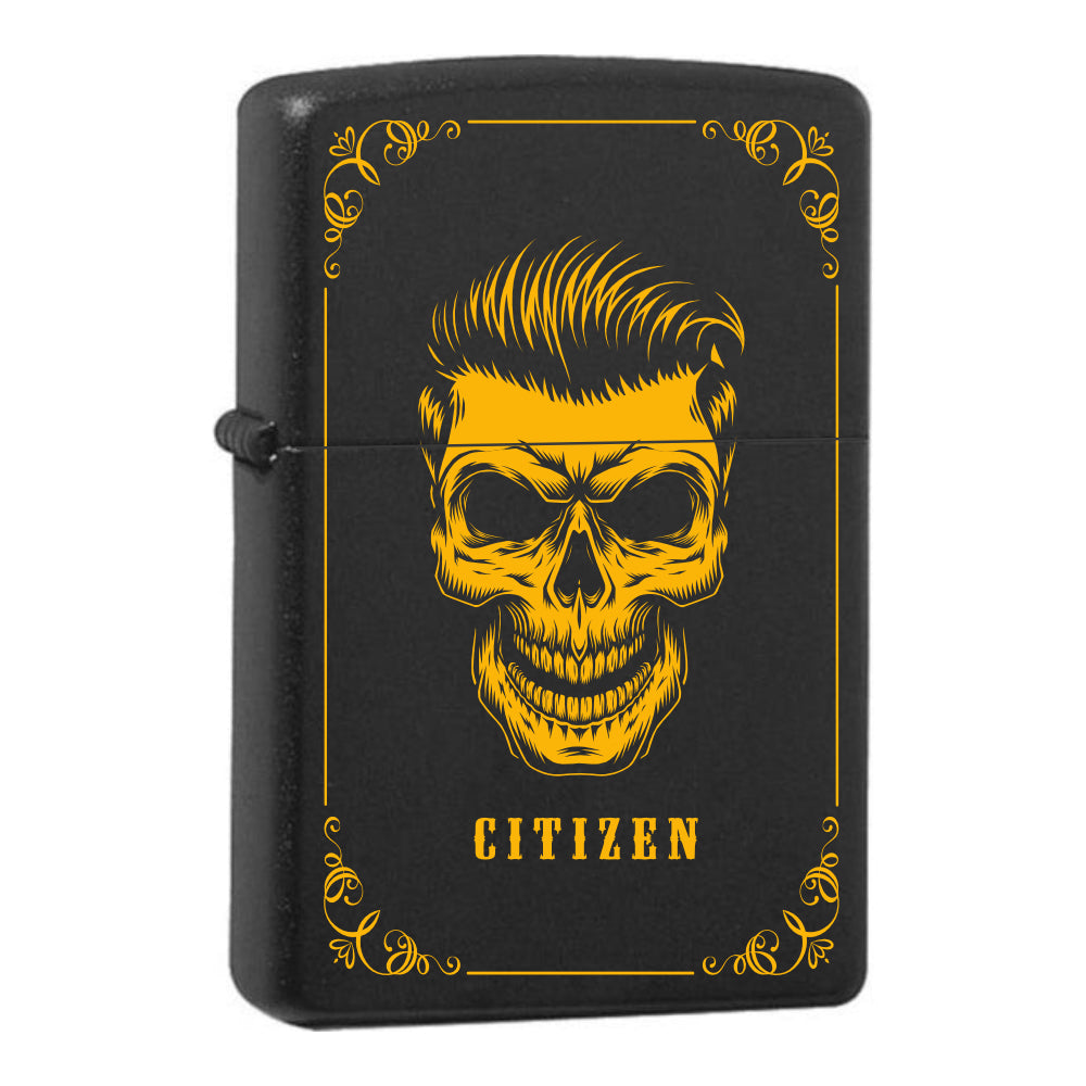 Mafia Cards Collection - mit Mafiamotiven gravierte Zippos Black 