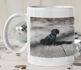 weisse Tasse bedruckt mit Foto 