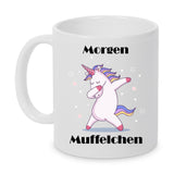 Einhorn Morgen Muffelchen - Tasse