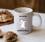 Einhorn Morgen Muffel - Tasse