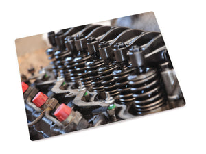 Motor bedruckte Glasplatte Servierplatte