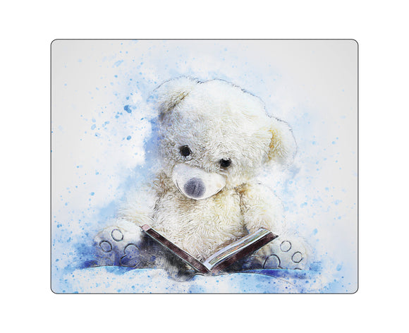 Teddybär mit Buch Mauspad