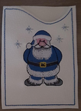 Mini Adventskalender to go Hülle bestickt