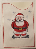 Mini Adventskalender to go Hülle bestickt