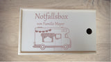 handmade Holzbox personalisiert mit Lasergravur 135 x 235 x 75mm