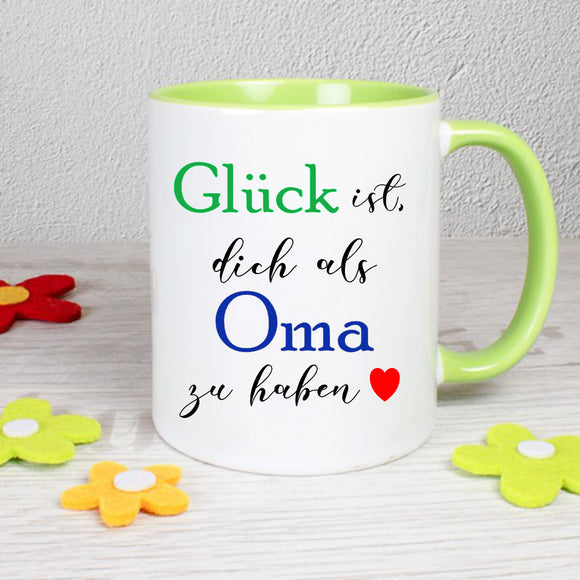 Glück ist dich als Oma zu haben