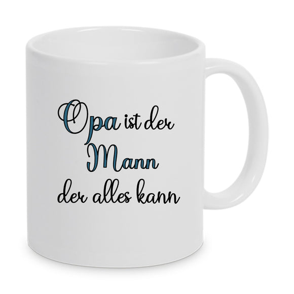 Opa ist der Mann der alles kann