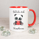Panda verschiedene Varianten - Tasse