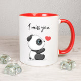 Panda I miss you verschiedene Varianten - Tasse
